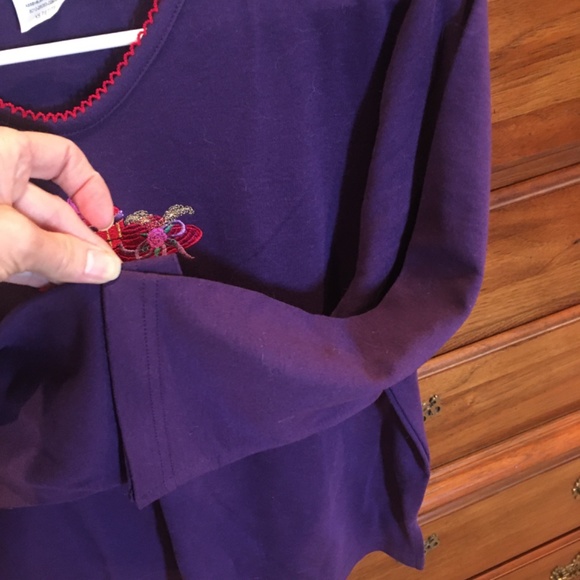 Red Hat Society Cotton blend top & accessories - Picture 5 of 16
